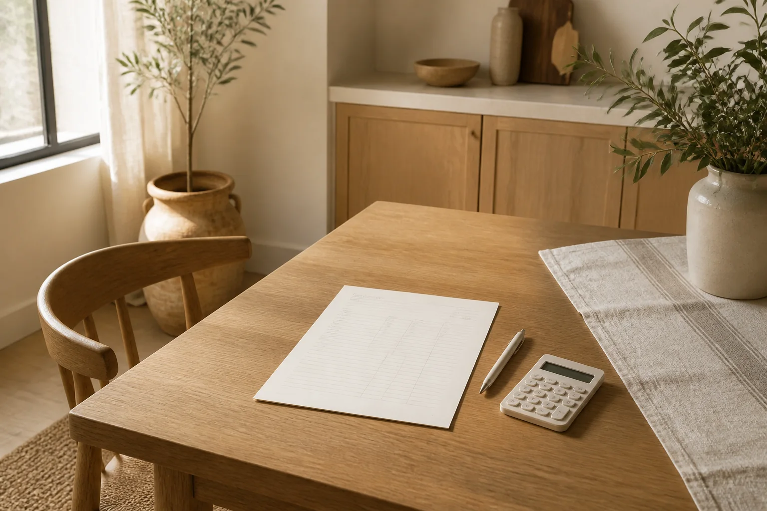 Plan the month: the product in use (render)