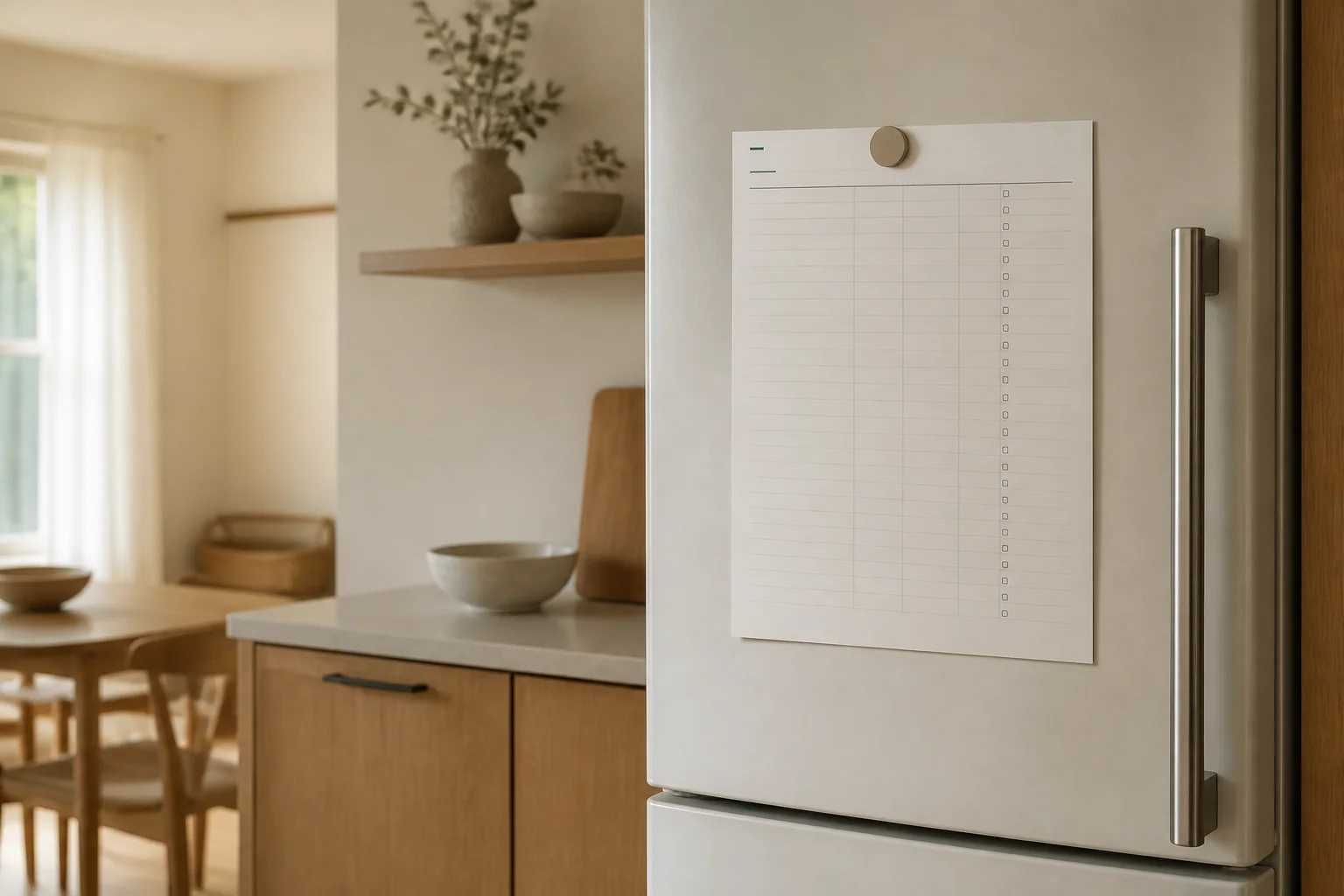 Pay bills on the calendar: the product in use (render)