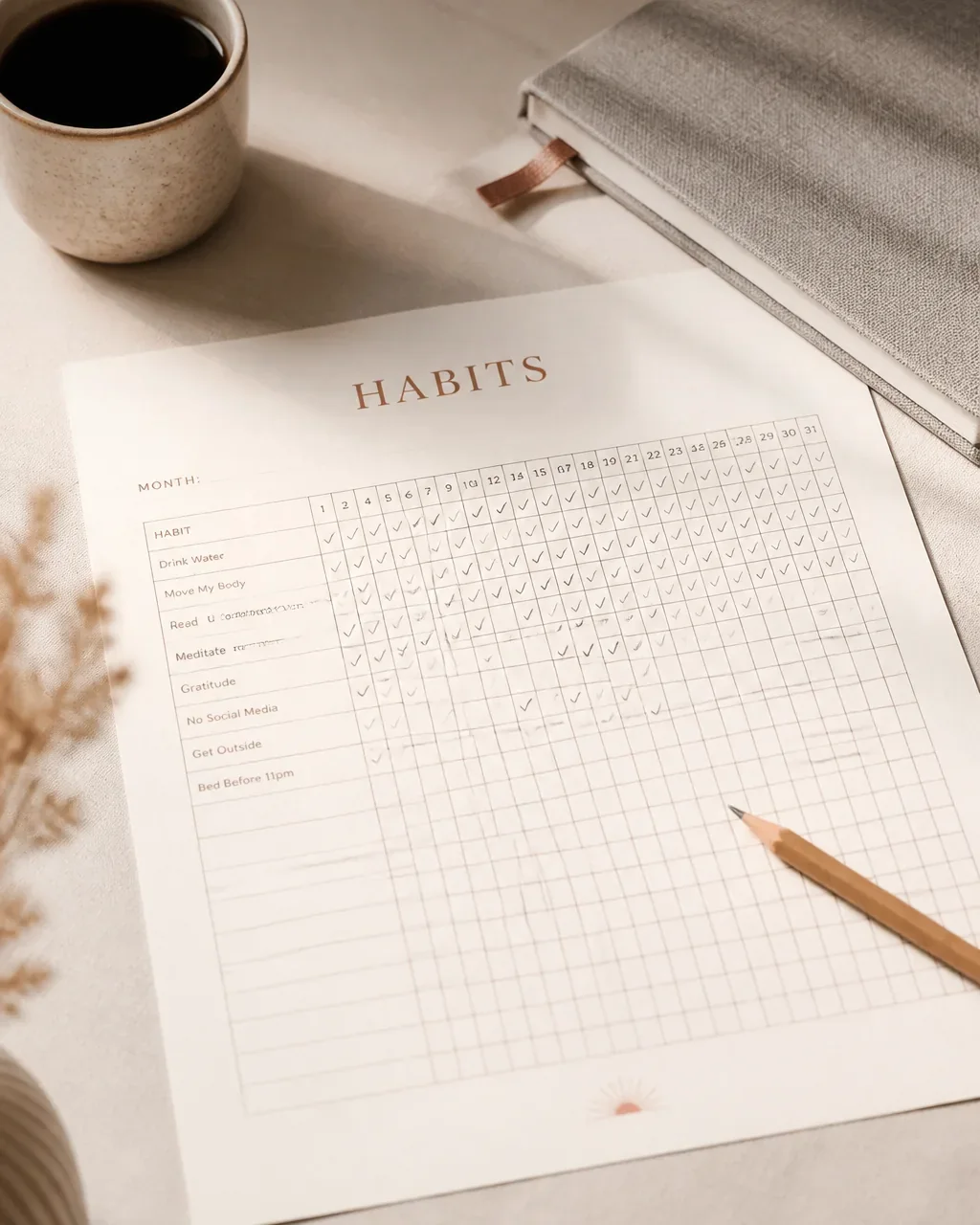 The 90-Day Habit Tracker Pack: cover